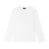Marame Women's Long Sleeve Fitted T-shirt - White In White