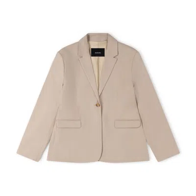 Marame Women's Neutrals Classic Blazer - Natural Beige In Brown