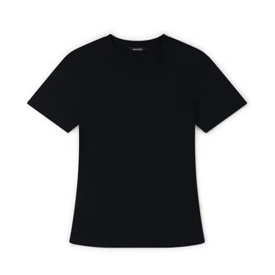 MARAME WOMEN'S REGULAR FIT T-SHIRT - BLACK