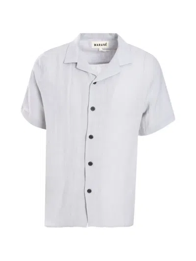 Marane Camp-collar Short-sleeve Shirt In Multi