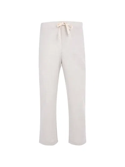 Marane Drawstring Linen Trousers In White