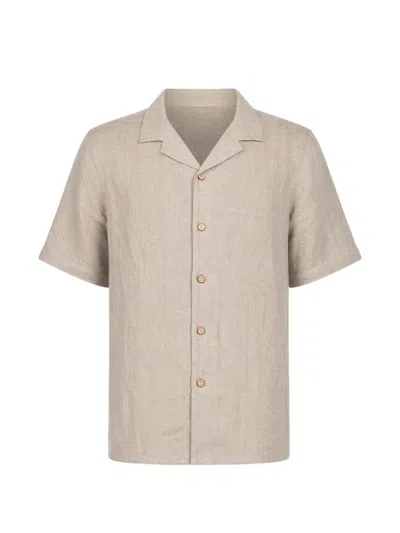 Marane El Gringo Short-sleeve Shirt In Neutral