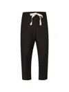 Marane Ignacio Drawstring Track Pants In Brown
