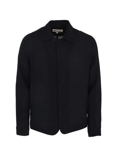Marane Lucas Shirt Jacket In Black