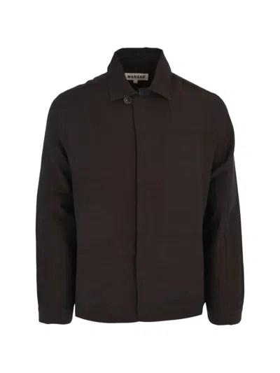 Marane Lucas Shirt Jacket In Black