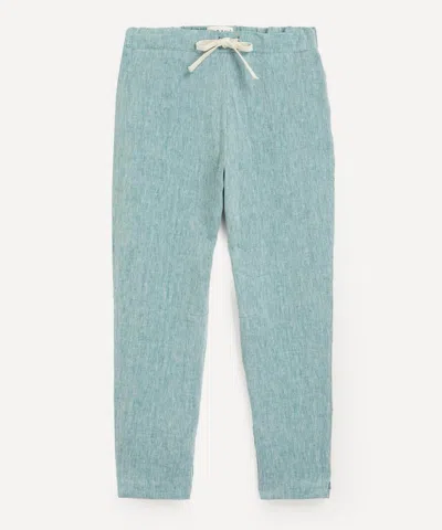 Marane Mens Elasticated Linen Trousers