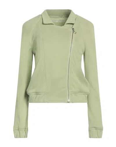 Marani G. Woman Jacket Light Green Size 6 Cotton