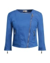 Marani Jeans Woman Denim Outerwear Bright Blue Size 6 Cotton, Polyester, Elastane