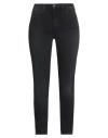 Marani Jeans Woman Jeans Black Size 2 Cotton, Polyester, Elastane