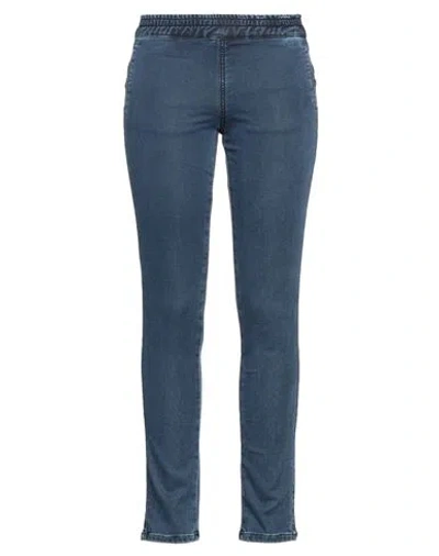 Marani Jeans Woman Jeans Blue Size 8 Cotton, Polyester, Elastane