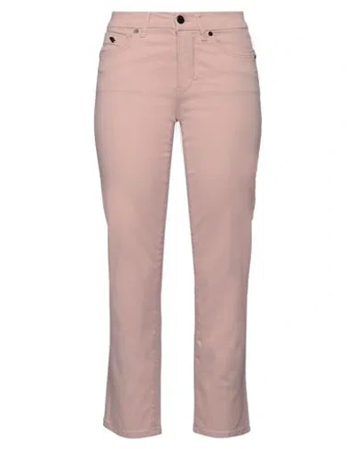 Marani Jeans Woman Pants Light Brown Size 4 Cotton, Elastane In Beige