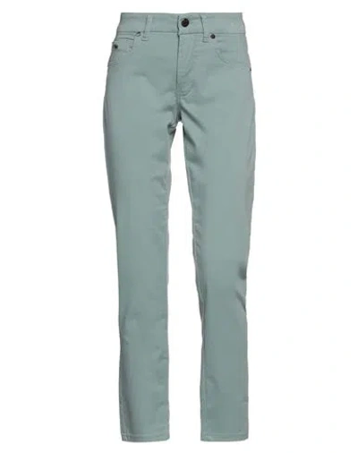 Marani Jeans Woman Pants Sage Green Size 10 Cotton, Elastane