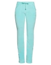 Marani Jeans Woman Pants Turquoise Size 12 Cotton, Polyester In Blue