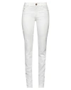 Marani Jeans Woman Pants White Size 8 Cotton, Polyamide, Elastane, Polyester, Polyurethane In White