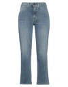 Marani Woman Jeans Blue Size 32 Cotton, Polyester, Elastane In Blue