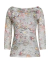 Marani Woman Top Grey Size 12 Polyamide, Elastane In Grey