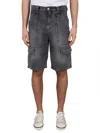 Isabel Marant Timy Bermuda Shorts Multiple Pockets
