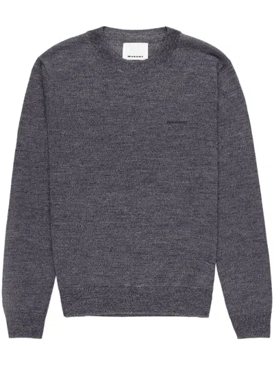 Isabel Marant Besile Crew-neck Jumper In Grau