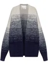 Isabel Marant Daneah Ombré-effect Cardigan In Blue