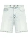 Isabel Marant Blue Jeffry Shorts In Blue