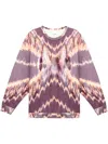 Isabel Marant Dobbie Sweatshirt In Purple