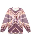 Isabel Marant Dobbie Sweatshirt In Purple