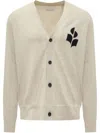Isabel Marant Elvin Cardigan In Grey