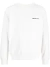 Isabel Marant Embroidered-logo Crew-neck Sweatshirt In Nude
