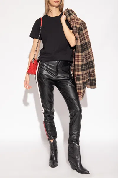 Isabel Marant Étoile Marant Etoile ‘aby' T-shirt In Black