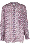 Isabel Marant Étoile Floral-print Organic Cotton Shirt In Multi