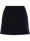 Isabel Marant Étoile Amaline Knitted Mini Skirt In Blue