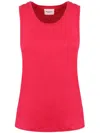 Isabel Marant Étoile Sleeveless Arielle Tank Top With Round Neck In Pink