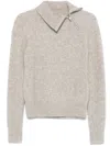 Isabel Marant Étoile Sand Beige Odelle Sweater In Gray