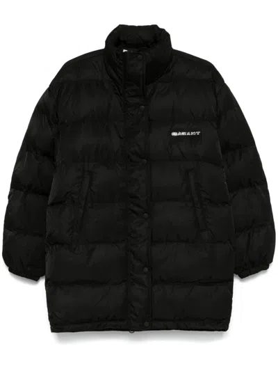 Isabel Marant Étoile Belize Coat In Black