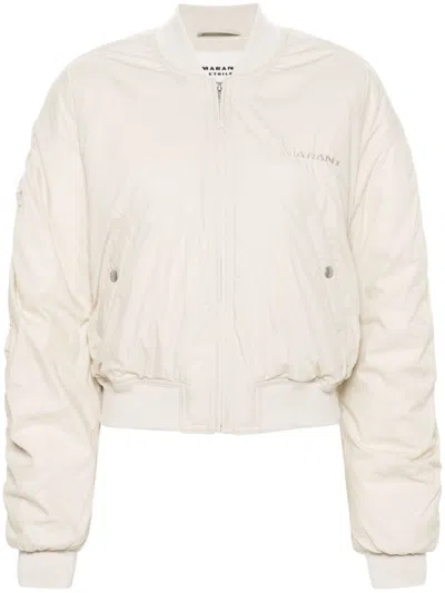 Isabel Marant Étoile Bessime Bomber Jacket In Neutrals