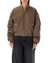 Isabel Marant Étoile Coleen Bomber Jacket In Khaki