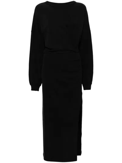 Isabel Marant Étoile Black Salomon Maxi Dress