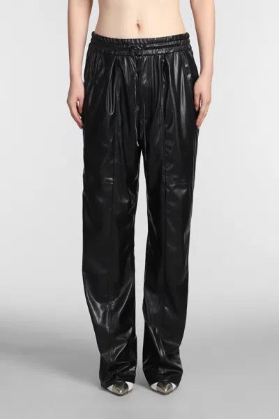 Marant Etoile Brina Trousers In Black Polyester In Nero