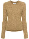 Isabel Marant Étoile Onnie Brushed-effect Jumper In 褐色