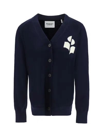 Marant Etoile Cardigan In Midnight