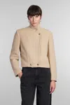 MARANT ETOILE CASSIDY COAT IN BEIGE WOOL