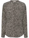Isabel Marant Étoile Pattern-printed Long-sleeved Top In Multicolour