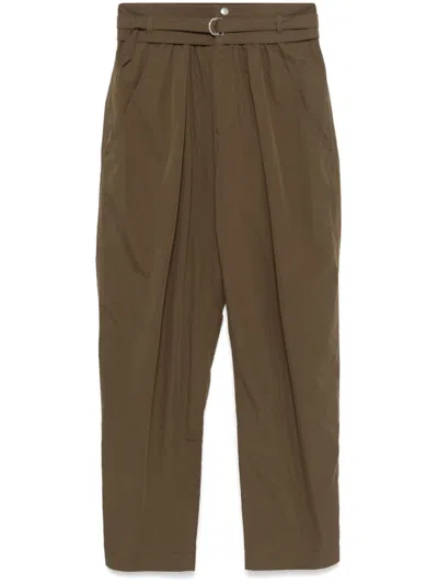 Isabel Marant Étoile Celia Trousers In Green