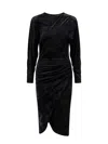 Isabel Marant Étoile Black Hadley Midi Dress