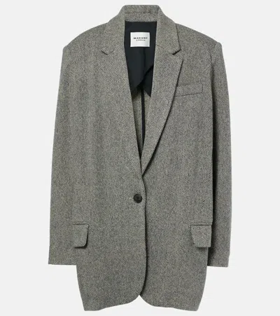 ISABEL MARANT ÉTOILE CIKAITO WOOL-BLEND BLAZER