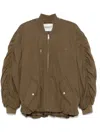 Isabel Marant Étoile Collen Bomber Jacket In Green