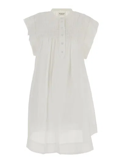 Marant Etoile Cotton Dress In White