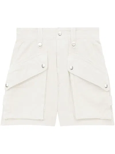 Isabel Marant Étoile Cotton Shorts In White
