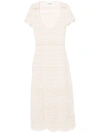 Isabel Marant Étoile Jinny Crochet-knit Maxi Dress In Neutrals