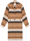 Isabel Marant Étoile Daby Coat In Brown